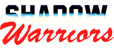 Shadow Warriors logo for Commodore 64